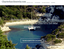 Tablet Screenshot of charterbarcheavela.com